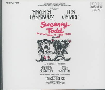 Sweeney Todd, the Demon Barber of Fleet Street (1979 Original Broadway Cast) cover