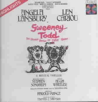 Sweeney Todd, the Demon Barber of Fleet Street (Highlights from the 1979 Original Broadway Cast) cover