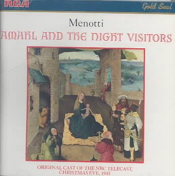 Menotti: Amahl and the Night Visitors cover