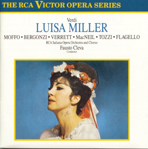 Verdi: Luisa Miller Gesamtaufnahme cover