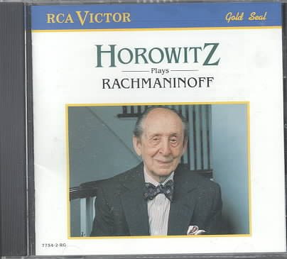 Horowitz Plays Rachmaninoff cover