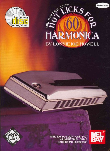 60 Hot Licks for Harmonica cover