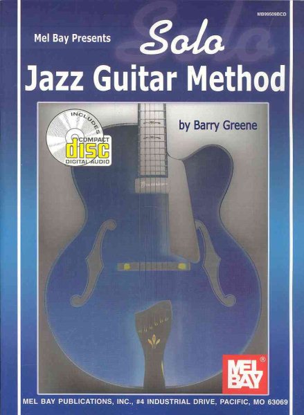 Solo Jazz Guitar Method Book/CD Set cover