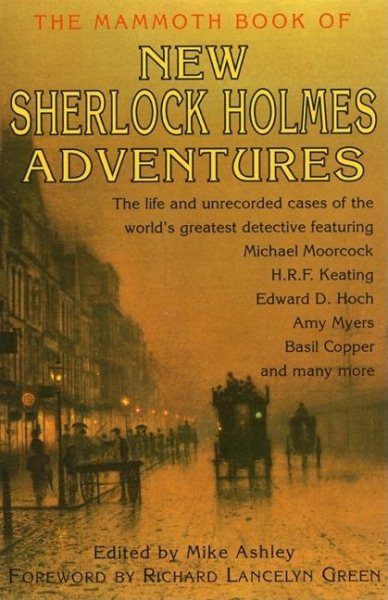 The Mammoth Book of New Sherlock Holmes Adventures (Mammoth Books) cover