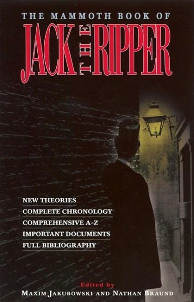 The Mammoth Book of Jack the Ripper (Mammoth Books) cover