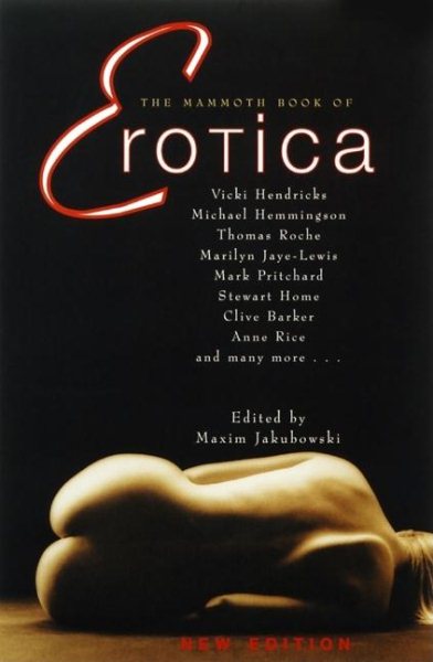 The Mammoth Book of Erotica cover