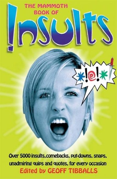 The Mammoth Book of Insults cover