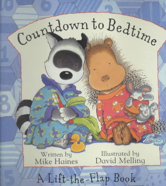 Countdown to Bedtime (A Lift-the-Flap Book) cover