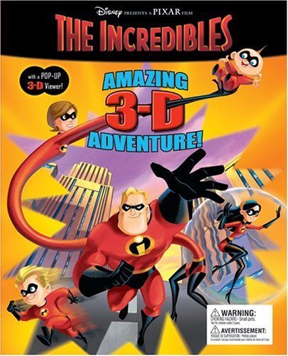 The Incredibles Amazing 3-D Adventure! cover