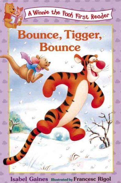 Bounce, Tigger, Bounce (Winnie the Pooh First Reader) cover