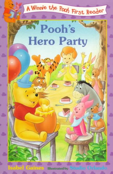 Pooh's Hero Party (Winnie the Pooh First Reader) cover