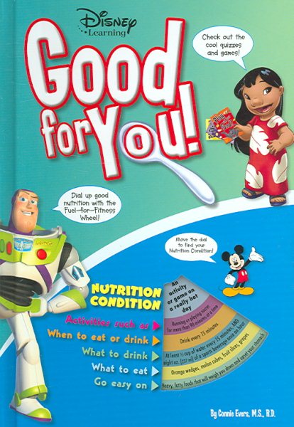 Good for You! Nutrition Book and Games (Disney Learning) cover