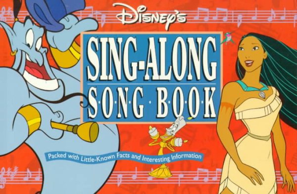 The Disney Sing Along Book cover