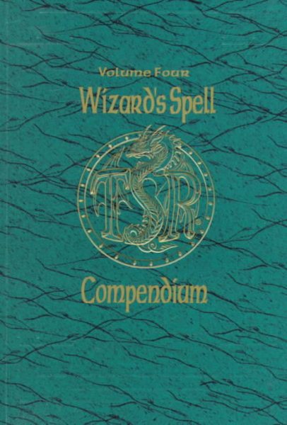 Wizard's Spell Compendium, Vol. 4 (Advanced Dungeons & Dragons) cover