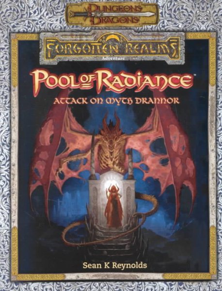 Pool of Radiance: Attack on Myth Drannor (Dungeons & Dragons: Forgotten Realms) cover