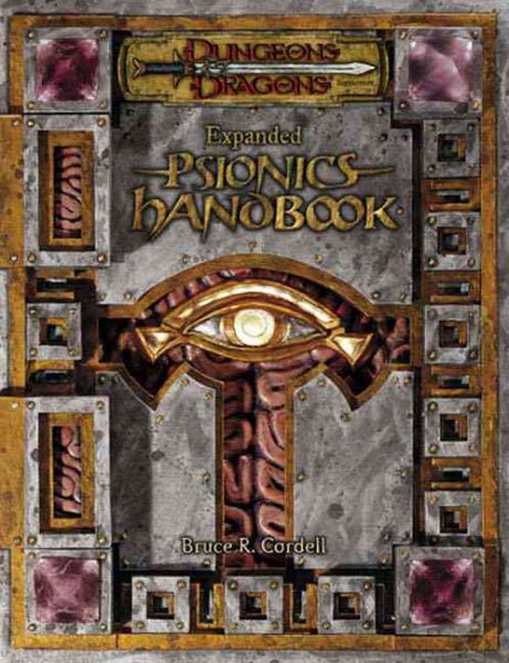 Expanded Psionics Handbook (Dungeons & Dragons d20 3.5 Fantasy Roleplaying Supplement) cover