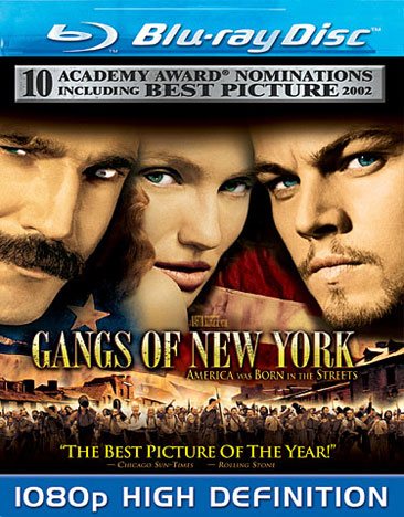 Gangs of New York [Blu-ray] cover