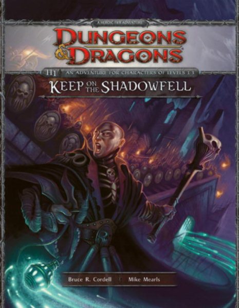 Keep on the Shadowfell (Dungeons & Dragons, Adventure H1) cover
