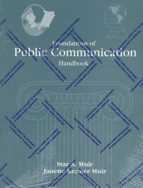 Foundations of Public Communication Handbook cover