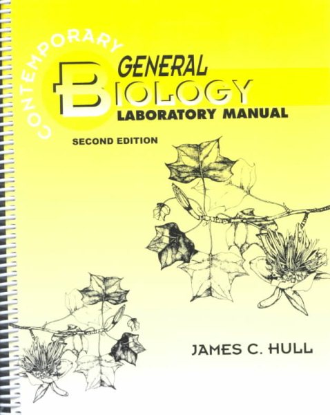 Contemporary General Biology: Laboratory Manual cover