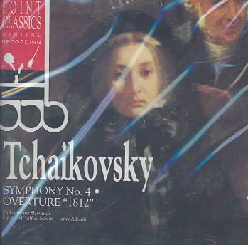 Tchaikovsky: Symphony 4 / 1812 Overture cover