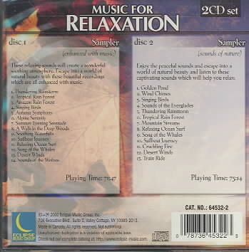 Music for Relaxation: Sampler cover
