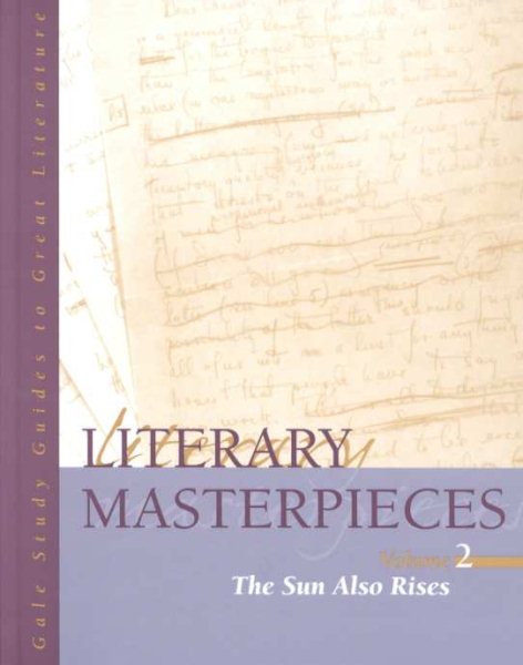 Literary Masterpieces: The Sun Also Rises cover