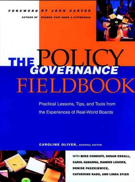 The Policy Governance Fieldbook cover