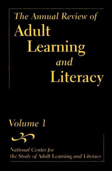 The Annual Review of Adult Learning and Literacy, Volume 1 cover