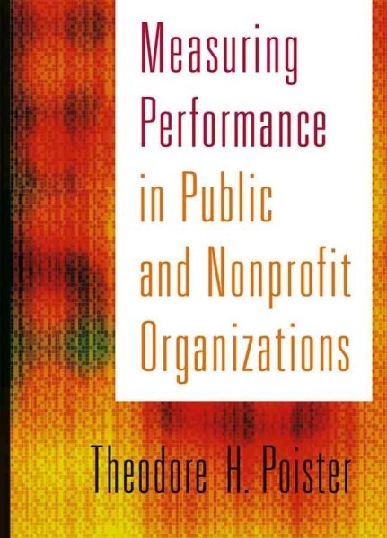 Measuring Performance in Public and Nonprofit Organizations cover
