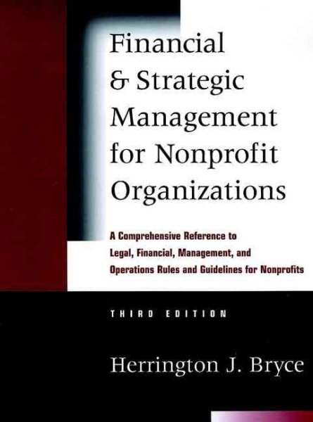 Financial & Strategic Management for Nonprofit Organizations cover