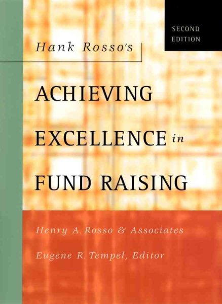 Hank Rosso's Achieving Excellence in Fund Raising cover