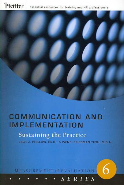 Communication and Implementation: Sustaining the Practice cover