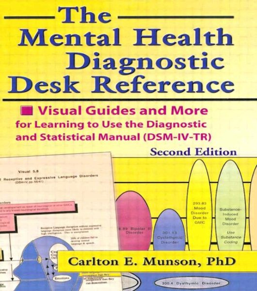 The Mental Health Diagnostic Desk Reference: Visual Guides and More for Learning to Use the Diagnostic and Statistical Manual (DSM-IV-TR) cover