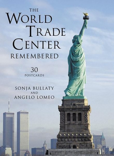 The World Trade Center Remembered Postcard Book cover