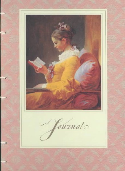 Young Girl Reading Journal