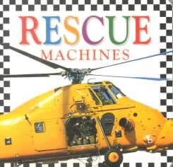 Rescue Machines Board Book cover