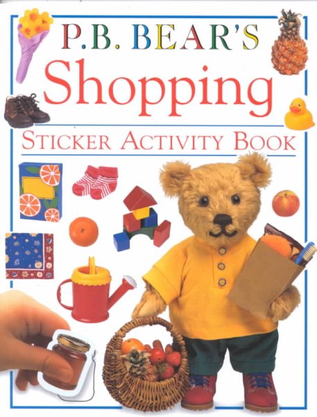 P.B. Bear Sticker Activity Book: Shopping cover