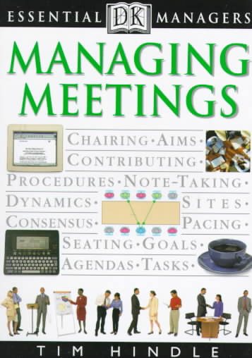 DK Essential Managers: Managing Meetings cover