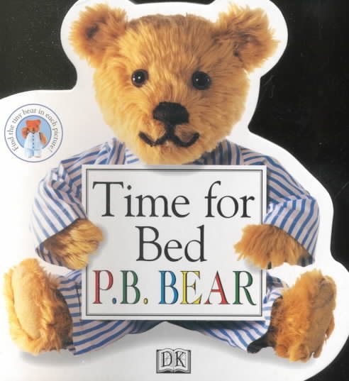 P.B. Bear Shaped Board Book: Time For Bed cover