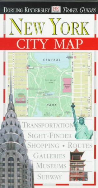 Eyewitness Travel City Map to New York City cover