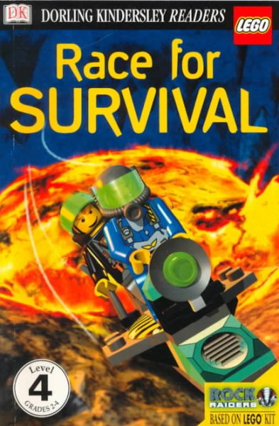 DK LEGO Readers: Race for Survival (Level 4: Proficient Readers) cover