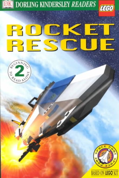 DK Readers: LEGO Rocket Rescue (Level 2: Beginning to Read Alone) cover