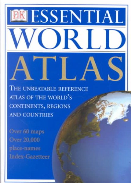DK Essential World Atlas cover