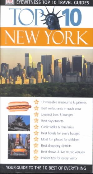 New York (Eyewitness Top 10 Travel Guide) cover