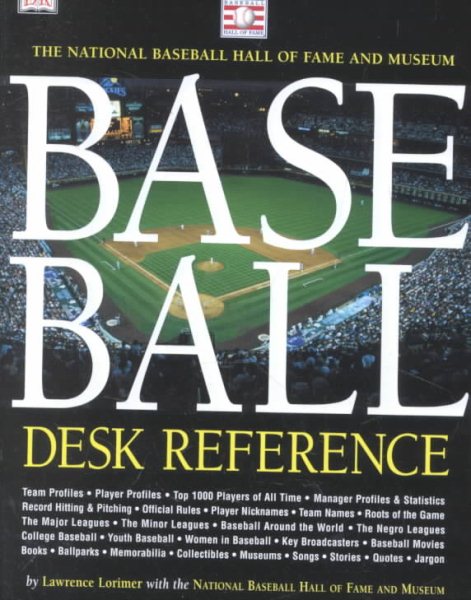 Baseball Desk Reference cover