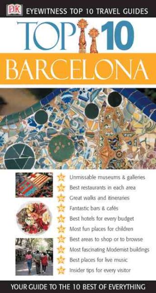 Eyewitness Top 10 Travel Guides: Barcelona (Eyewitness Travel Top 10) cover