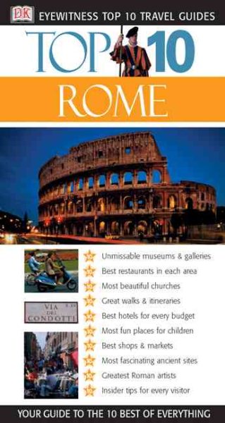 Eyewitness Top 10 Travel Guides: Rome (Eyewitness Travel Top 10) cover