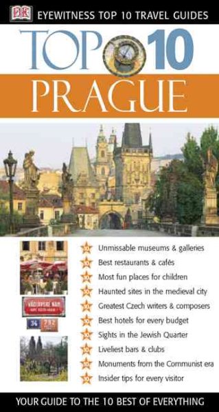 Prague (Eyewitness Top 10 Travel Guides) cover