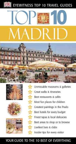 Madrid (Eyewitness Top 10 Travel Guides) cover